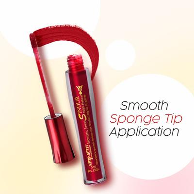 Keya Seth Aromatherapy Aromatic 100% Natural Liquid Sindoor (Maroon) 5 ml - Sindoor