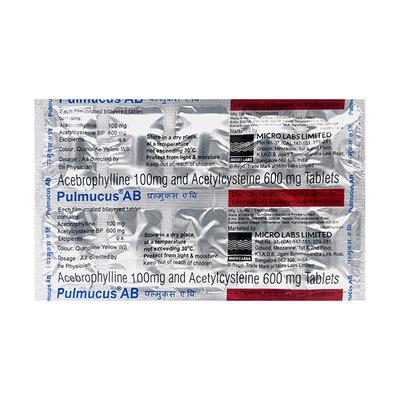 PULMUCUS AB Tablet 10's - Asthma/COPD-Ast
