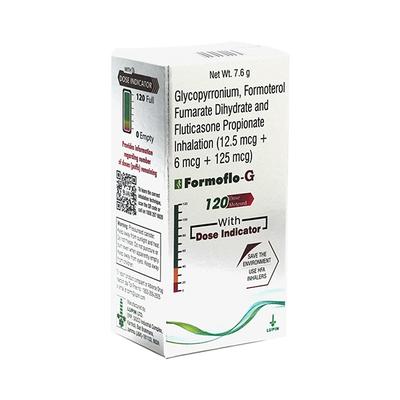 FORMOFLO G WITH DOSE INDICATOR 120md Inhaler 7.6g - Asthma/COPD-Ast