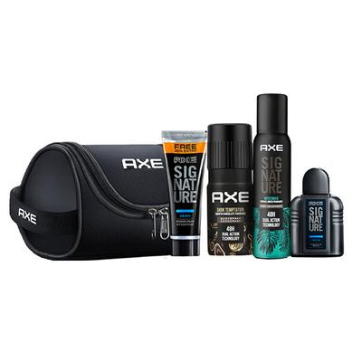Axe Men's Grooming Kit (Travel Bag Free) 419 gm - Men Deodorants/Roll-Ons