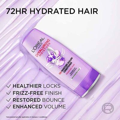 L'Oreal Paris Hyaluron Moisture 72H Moisture Sealing Conditioner With Hyaluronic Acid 180 ml - Conditioners