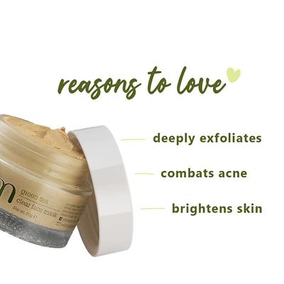 Plum Green Tea Clear Face Mask 60 gm - Masks & Peels