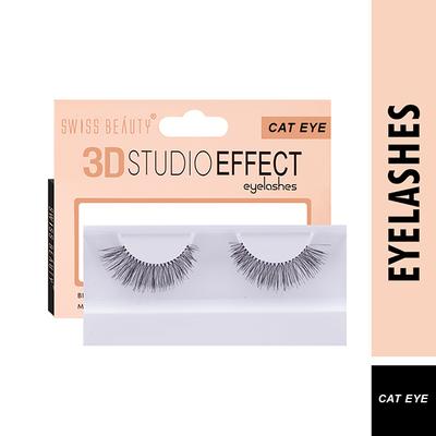 Swiss Beauty 3d Studio Effect Eyelashes - Cat Eyes 1's - Eyelashes