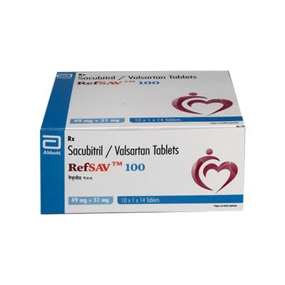 REFSAV 100 Tablet 14's - Heart Failure-Ang