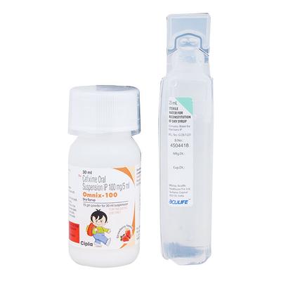 Omnix 100mg Dry Syrup 30ml - Bacterial Infections-Cep