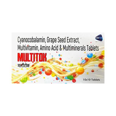 MULTITOK Tablet 10's - Supplements-Vam