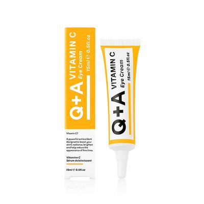 Q+A Vitamin C Eye Cream 15 ml - Under Eye Creams & Serums
