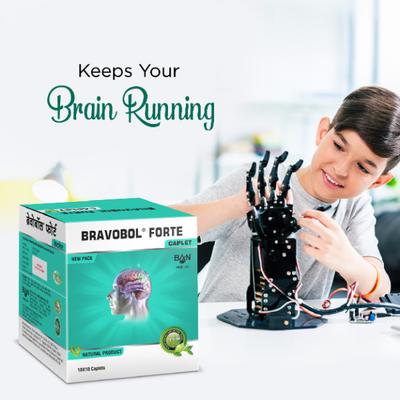 Ban Labs Bravobol Forte Caplet (Pack of 10 x 10's) - Speciality Medicines