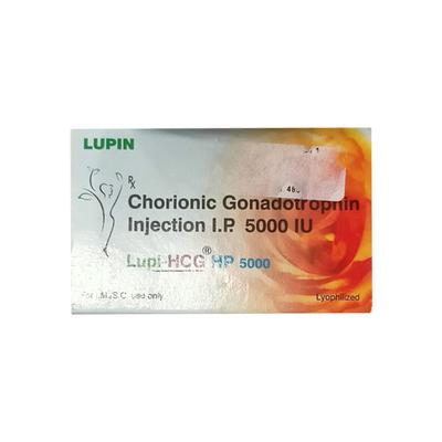 LUPI HCG HP 5000 Injection 1's - Hormonal Therapy-Tro