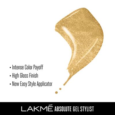 Lakme Absolute Gel Stylist Nail Color Treasure 12 Ml - Nail Polish
