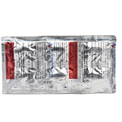 C Furo CV 625mg Tablet 6'S - Bacterial Infections-Cep