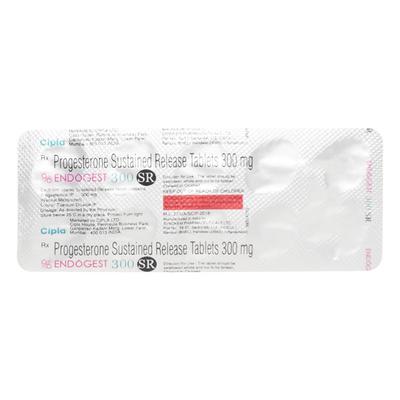 Endogest SR 300mg Tablet 10'S - Hormonal Therapy-Oes