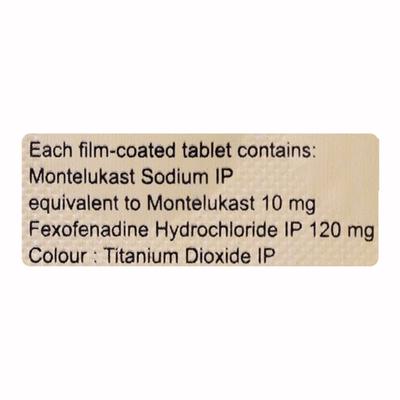 ALLERCET FX Tablet 10's - Allergies-Ant