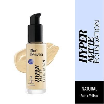 Blue Heaven Hyper Matte Foundation- 104 Natural 30 ml - Foundation