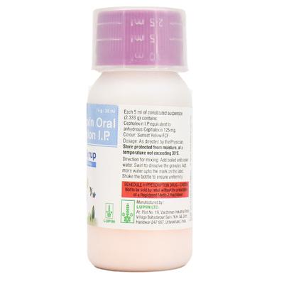 Ceff 125mg Dry Syrup 30ml - Bacterial Infections-Cep