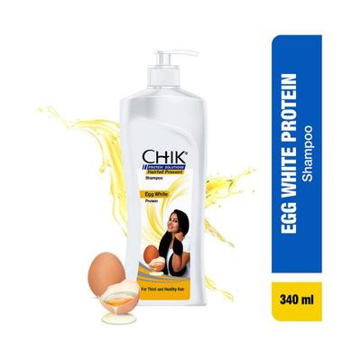 Chik Hairfall Egg White Shmpo Pet 340 ml - Shampoos