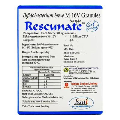 RESCUNATE Granules 2X0.5gm - Diarrhoea-Ant