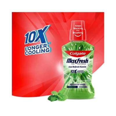 Colgate-Palmolive, Colgate Plax Antibacterial Mouthwash, 24/7 Fresh Breath with Natural tea extracts(Fresh Tea) 500 ml - Mouthwash