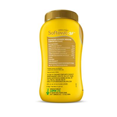 Softovac SF Bowel Regulator Powder 450 g - Digestive Health