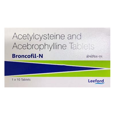 BRONCOFIL N Tablet 10's - Asthma/COPD-Ast