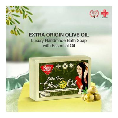 Kesh Nikhar Soap - Olive Oil (Pack of 4 x 125 gm) - Soaps