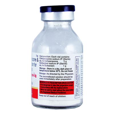 SULBAGREAT 3gm Injection 1's - Bacterial Infections-Cep