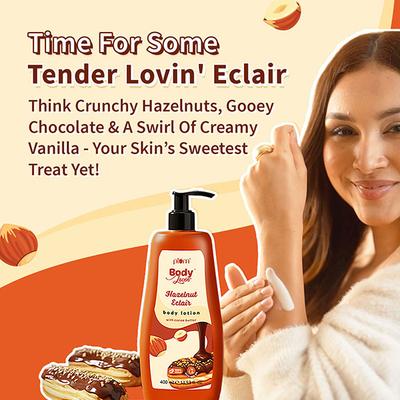 Plum BodyLovin' Hazelnut Eclair Body Lotion 400 ml - Lotions & Creams