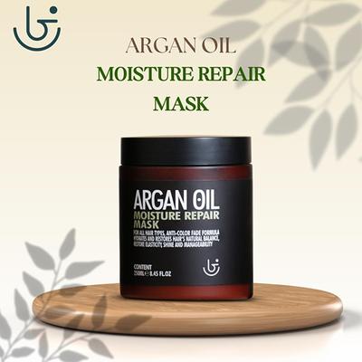 Beauty Garage Argan Oil Moisture Repair Mask 250 ml - Hair Masks & Packs