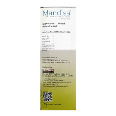 MANDISA FOAMING Face Wash 100ml - Acne-Acn