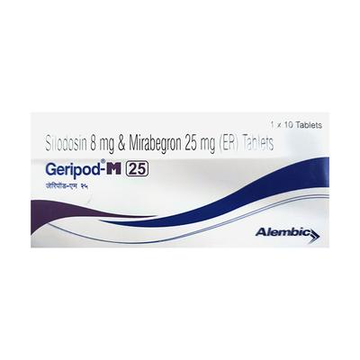 GERIPOD M 25 Tablet 10's - Bladder And Prostate Disorders-Dru
