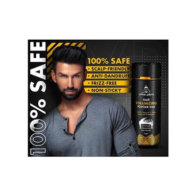 Urban Gabru Hair Volumizing Powder Wax for Men, Safe & 100% Natural Powder for Hairstyle 5 g - Multi-Stylers