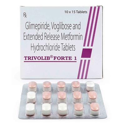 TRIVOLIB FORTE 1 Tablet 15's - Diabetes-Ant