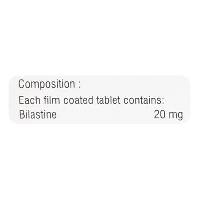 BILAMED 20 Tablet 10's - Allergies-Ant