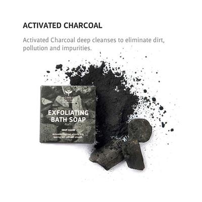 Bombay Shaving Company Charcoal Deep Cleansing Bath Soap 100 gm - Soaps