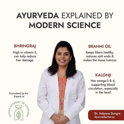 Kapiva Hair Rituals Bhringraj Hair Nourish Oil 100 ml - Hair Oils