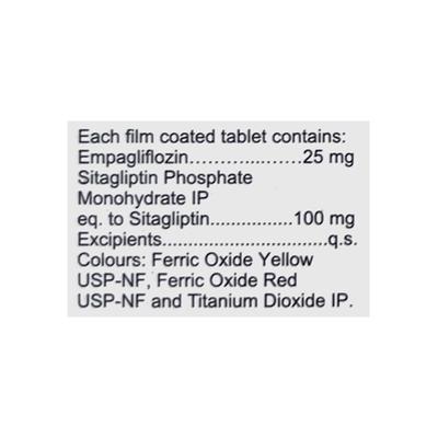EMPANORM DUO 25 Tablet 10's - Diabetes-Ant