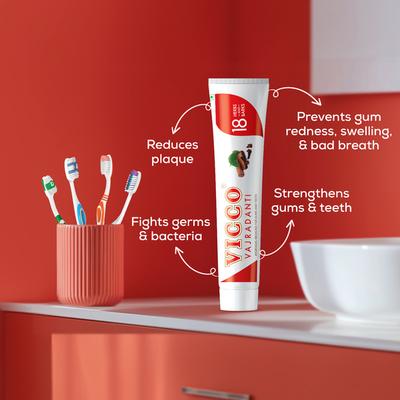 Vicco Vajradanti Ayurvedic Toothpaste 200 gm - Toothpaste