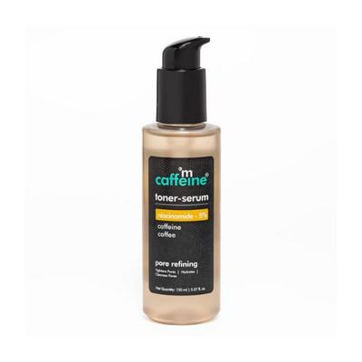 mCaffeine 5% Niacinamide 2in1 Toner-Serum with Coffee for Pore Tightening Fades Blemishes 150 ml - Face Gels