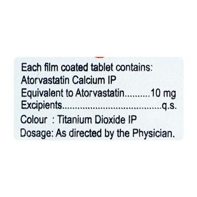 ATORAN 10mg Tablet 10's - High Cholesterol-Dys