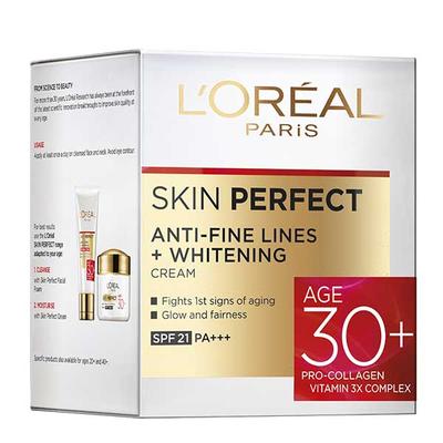 L'Oreal Paris Skin Perfect 30+ Anti-Fine Lines Cream 50 gm - Face Moisturizers