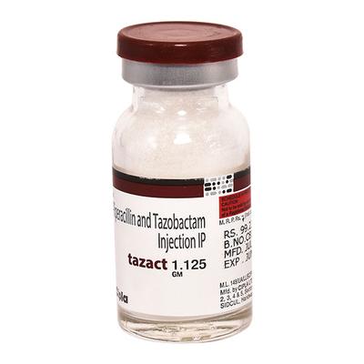 Tazact 1.125gm Injection 1's - Bacterial Infections-Pen