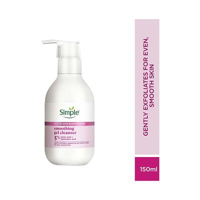 Simple Active Skin Barrier Care Smoothing Gel Cleanser 150 ml - Face Wash & Cleansers
