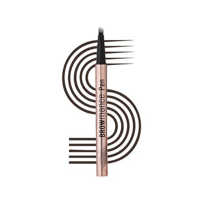 Swiss Beauty Browmance Pen- Dark Brown 1 ml - Eyebrow Pencils & Enhancers