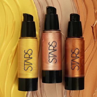 Star's Cosmetics Reflect Illuminator for Face Makeup Liquid Highlighter To Highlight Face Cheek Bones & T-Zones (Copper) 40gm - Highlighters & Illuminators