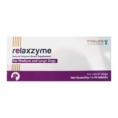 Vivaldis Relaxzyme Tablet 10's - Pet Healthcare