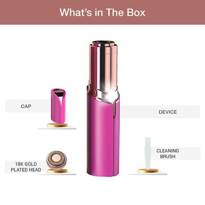 Flawless Facial Hair Remover - Pink - Hair Removal Accessories