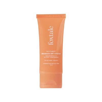 Foxtale Ultra Matte Spf 50 Pa++++ and Primer, Shade 3, No White Cast, Blurs Out Pores 50 ml - Face Creams