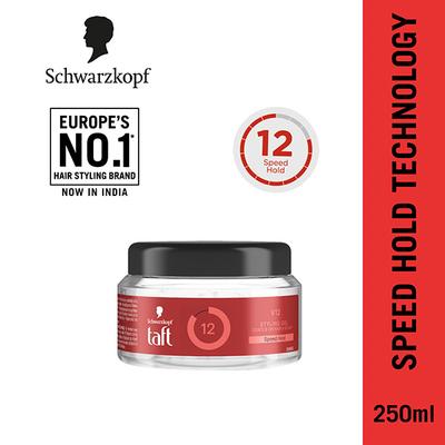 Schwarzkopf V12 Styling Gel Speed Hold 250 ml - Hair Gels & Waxes