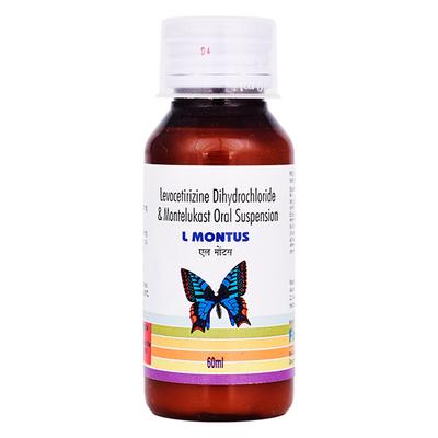 L MONTUS Oral Suspension 60ml - Allergies-Ant