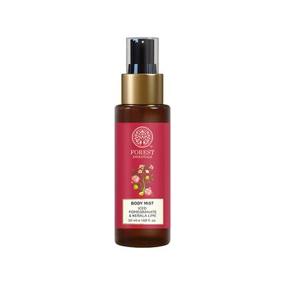 Forest Essentials Body Mist Iced Pomegranate & Kerala Lime Hydrates & Scents the Skin 50 ml - Perfumes (Edt/Edp)